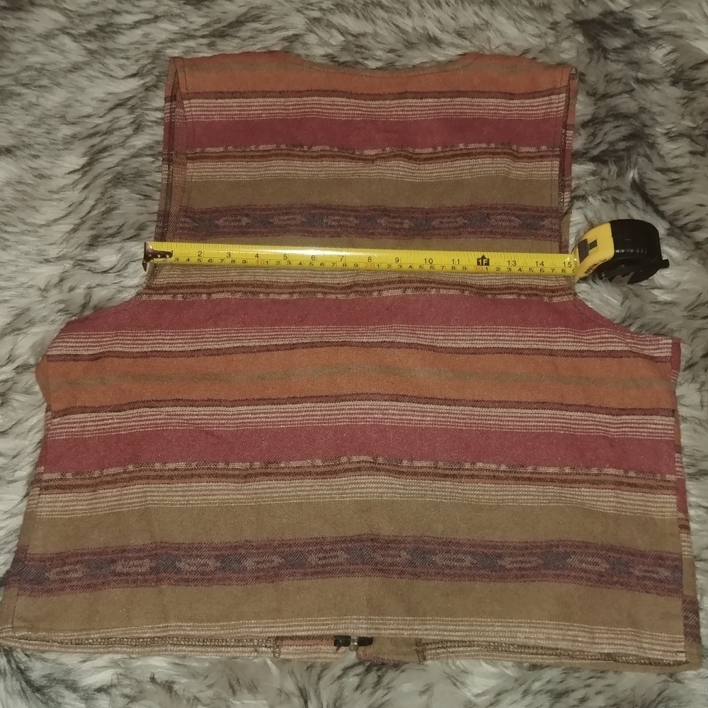 Aztec Patterned Vest - image 3